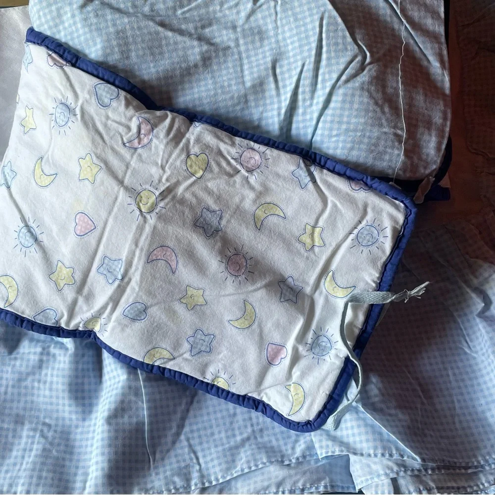 Reversible Crib Wrap and Skirt